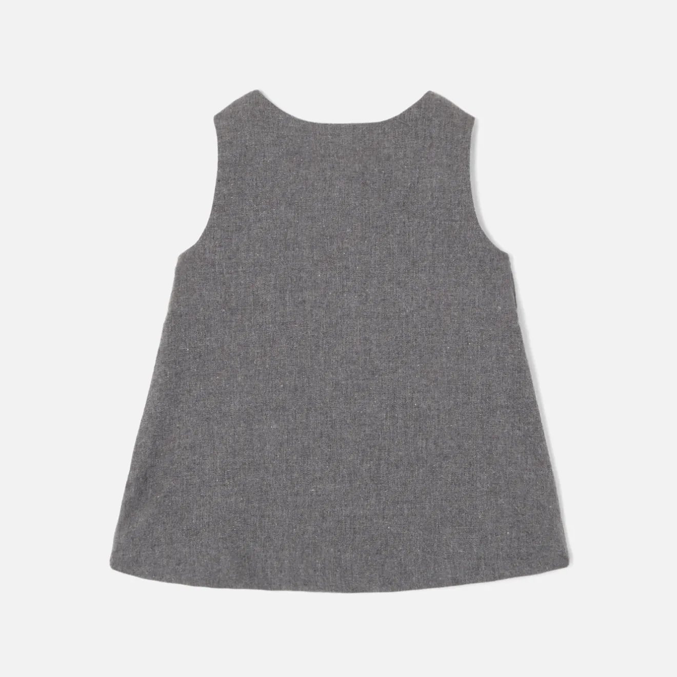 Jacadi Kleider>Trägerkleid aus Flanell PFEFFER