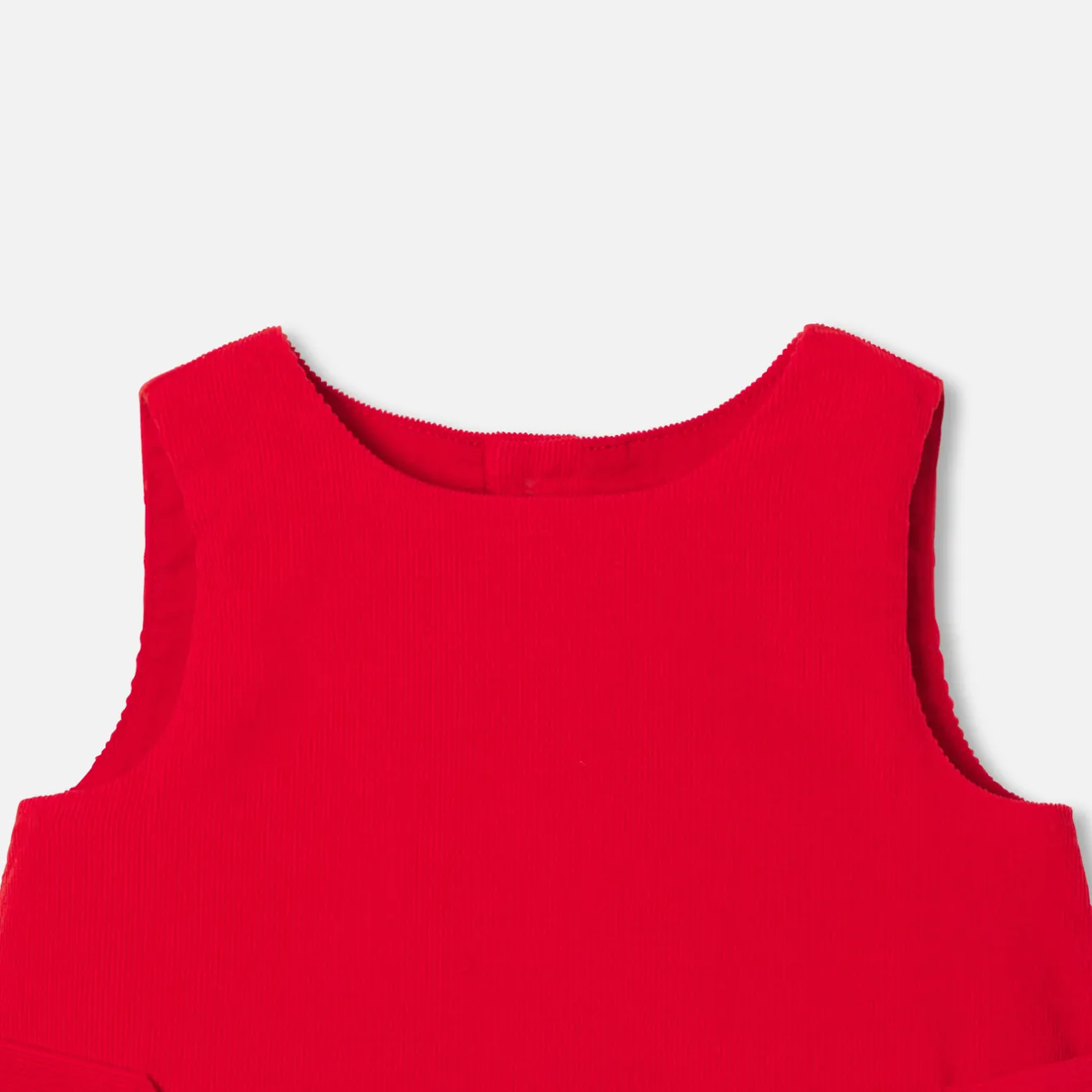 Jacadi Kleider>Trägerkleid für Baby Mädchen aus Samt TOMATENROT