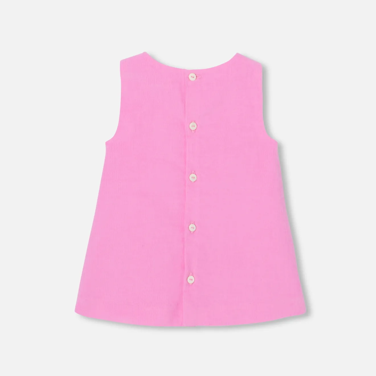 Jacadi Kleider>Trägerkleid für Baby Mädchen aus Samt ROSA MITTEL/FUSCHIA