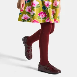 Jacadi Ballerinas & Riemchenschuhe>T-Riemchenschuhe aus Lackleder für Mädchen BORDEAUX
