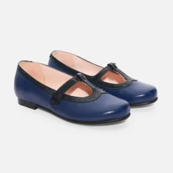 Jacadi Ballerinas & Riemchenschuhe>T-Riemchenschuhe aus Leder für Mädchen MEHRFARBIG
