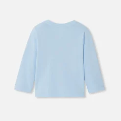Jacadi T-Shirts, Polos, Langarmshirts>T-Shirt mit langen Ärmeln Kleinkind Junge JACADI HELLBLAU