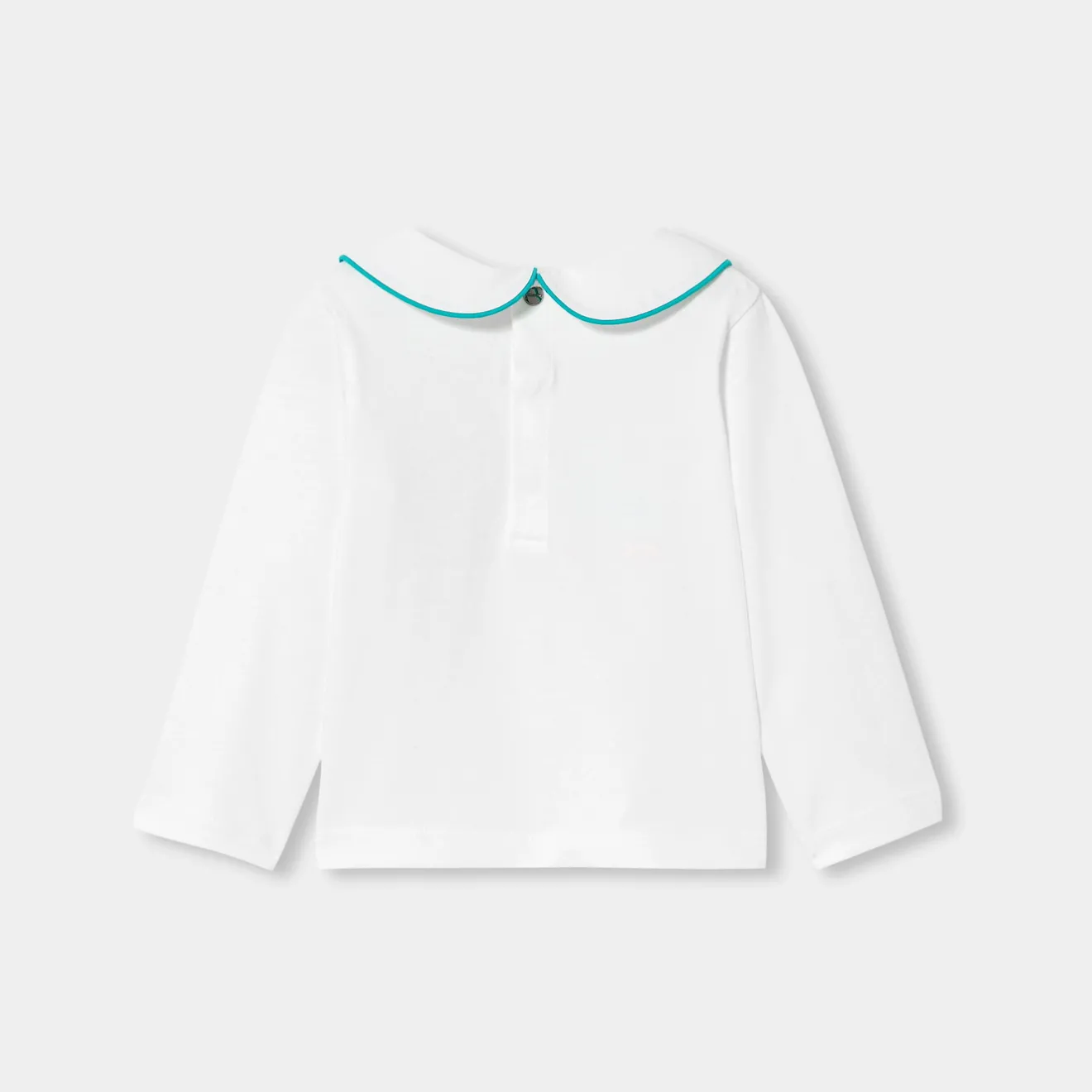 Jacadi T-Shirts, Polos, Langarmshirts>T-Shirt mit langen Ärmeln Kleinkind Mädchen JACADI WEISS