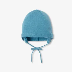Jacadi Weitere Accessoires|Mützen, Schale Und Handschuhe>Unifarbenes Mützchen für Babys PREUSSISCHBLAU
