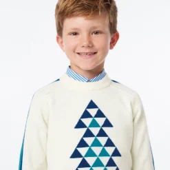 Jacadi Pullover, Sweatshirts, Strickjacken>Weihnachtspullover für Jungen WEICHES JACADI WEISS