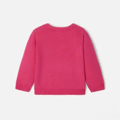 Jacadi Pullover, Sweatshirts, Strickjacken>Weihnachtspullover für Mädchen ROSA/MEHRFARBIG