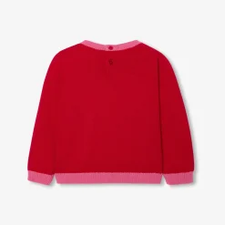 Jacadi Pullover, Sweatshirts, Strickjacken>Weihnachtspullover Kleinkind Mädchen ROT JACADI