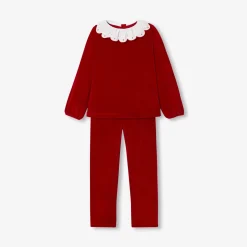 Jacadi Schlafanzüge & Nachthemden>Weihnachtspyjama für Mädchen ROT JACADI
