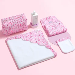 Jacadi Wickeltaschen & Kulturbeutel|Wickeltaschen & Kulturbeutel>Wickelauflage für unterwegs ROSA/MEHRFARBIG