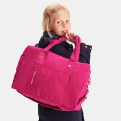 Jacadi Wickeltaschen & Kulturbeutel|Wickeltaschen & Kulturbeutel>Wickeltasche aus Baumwollstoff ROSA FUSCHIA